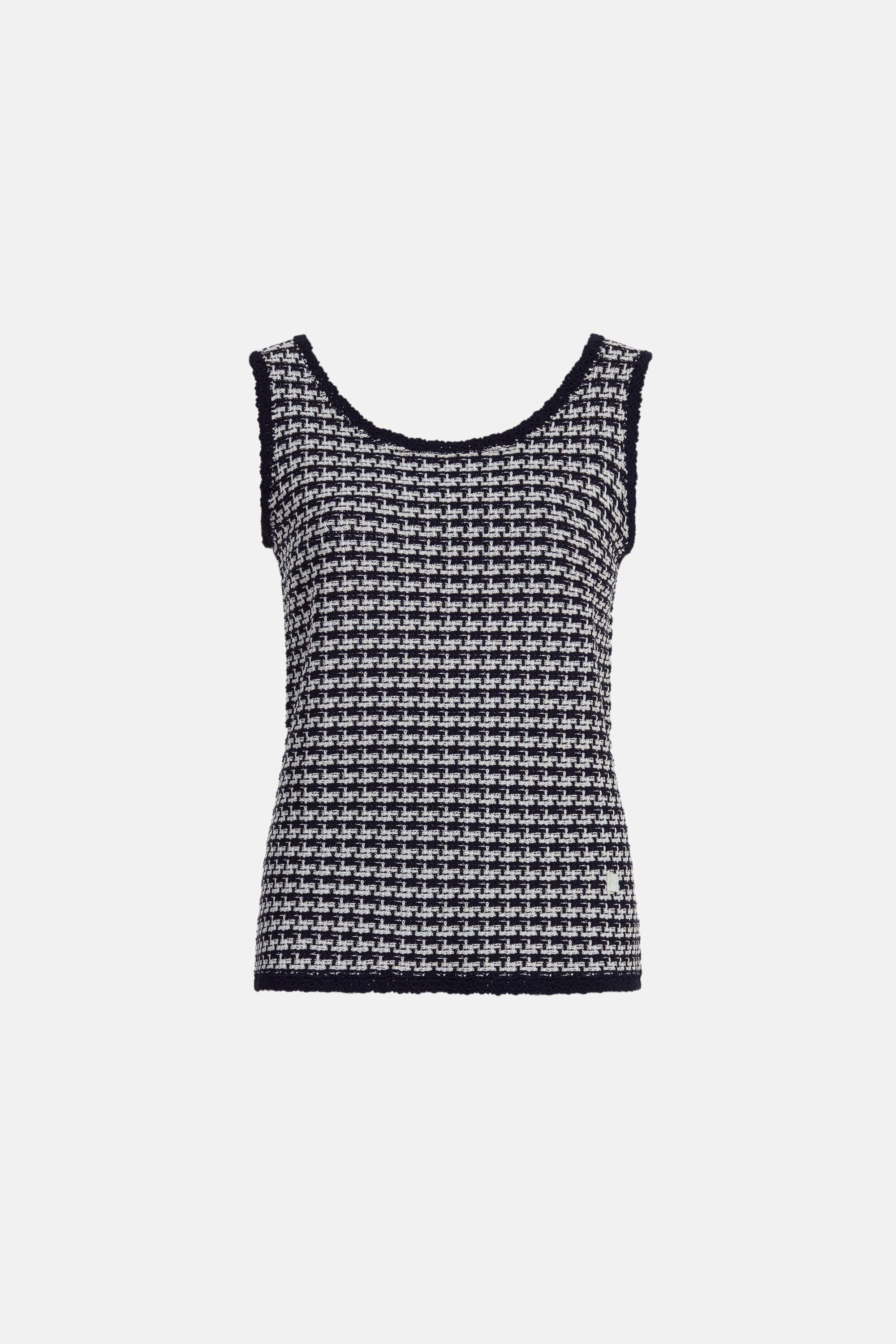 Eyelet Jersey Jacquard