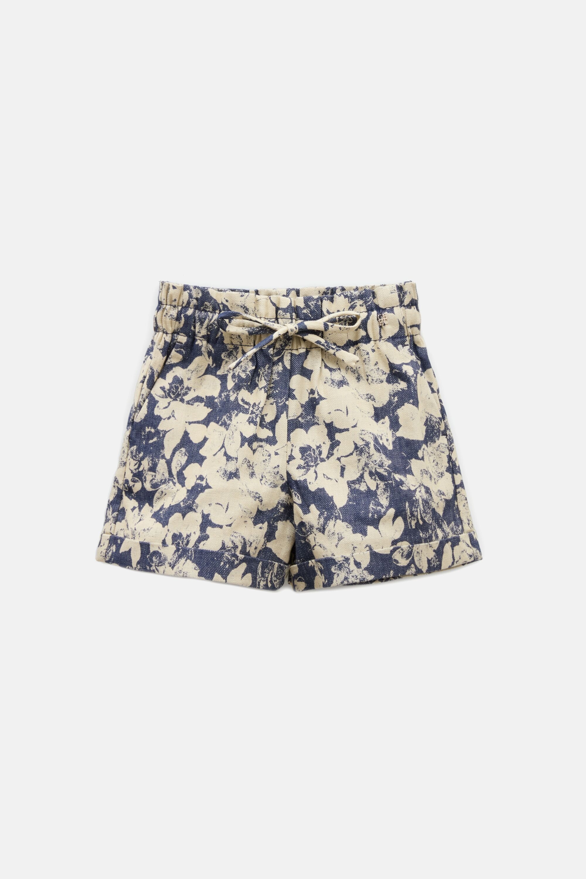 Jacquard Denim Bermuda Shorts