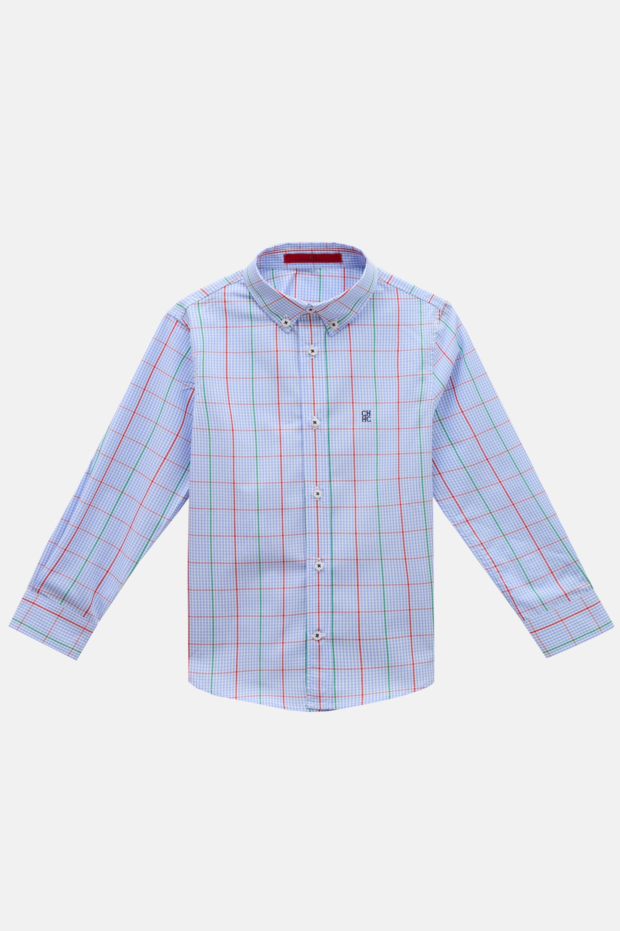 Camisa de Popelín de Cuadros