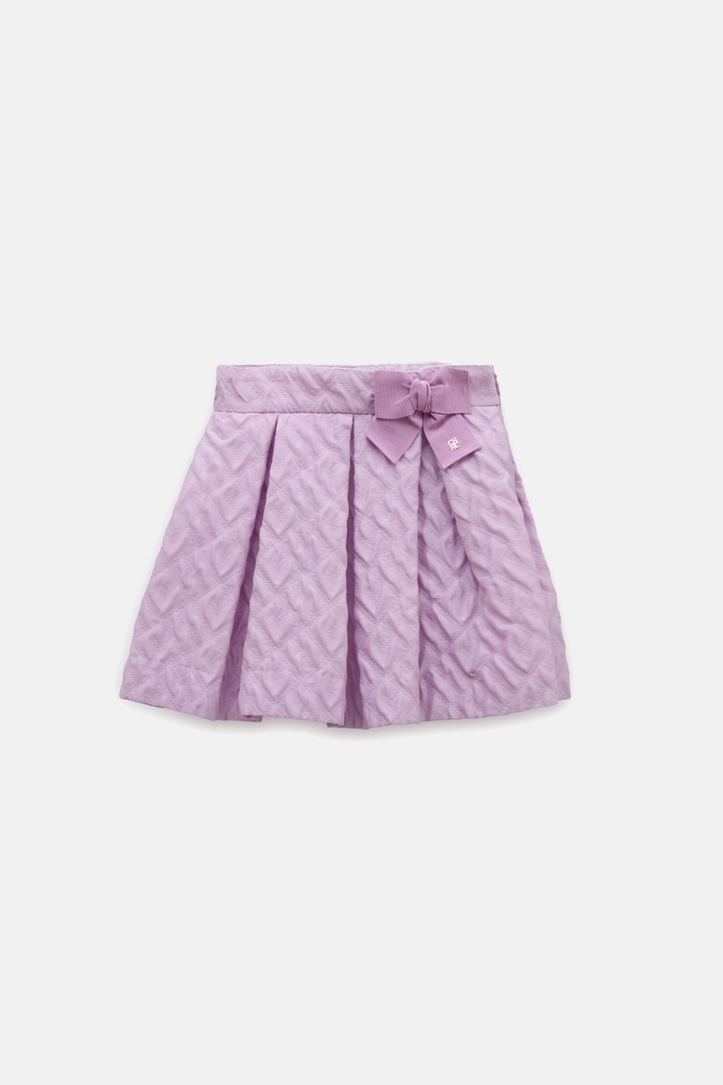 Brocade Skirt with Bow