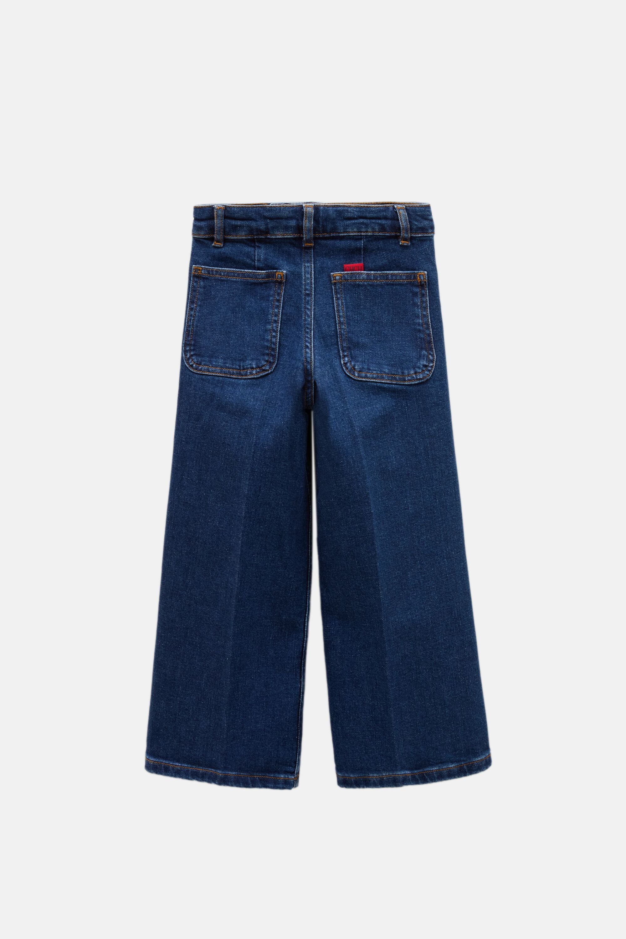 ワンピース Women's Denim Like Stitch Point Culotte HE2WCU003IL Denim Culotte | Unison Label