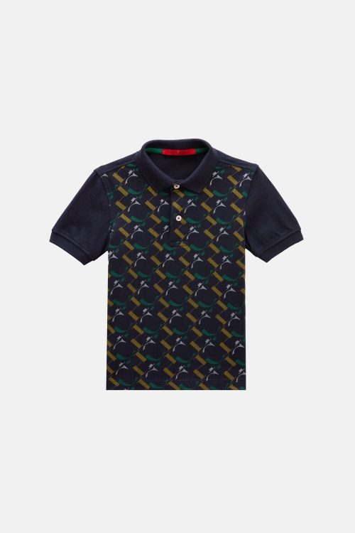 CH PRINT PIQUÉ POLO SHIRT