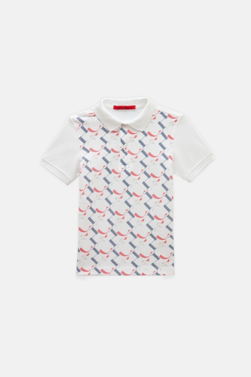 CH PRINT PIQUÉ POLO SHIRT