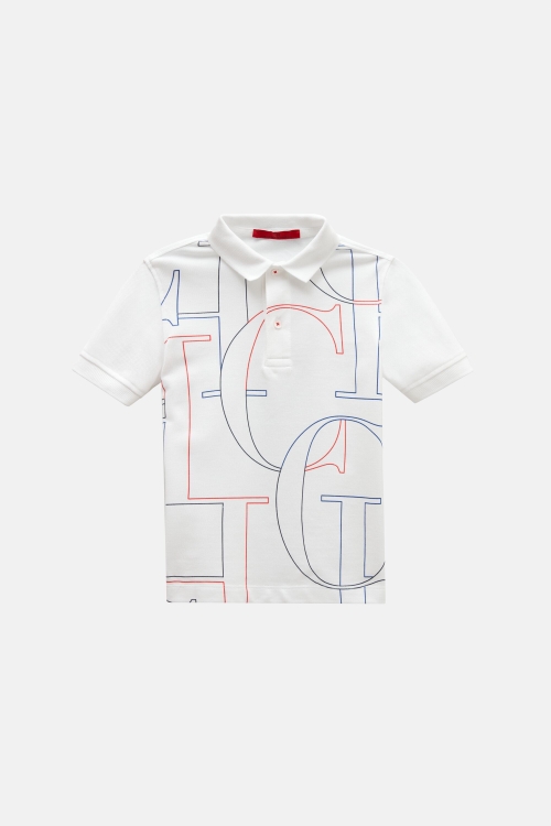 CH PRINT PIQUÉ POLO SHIRT