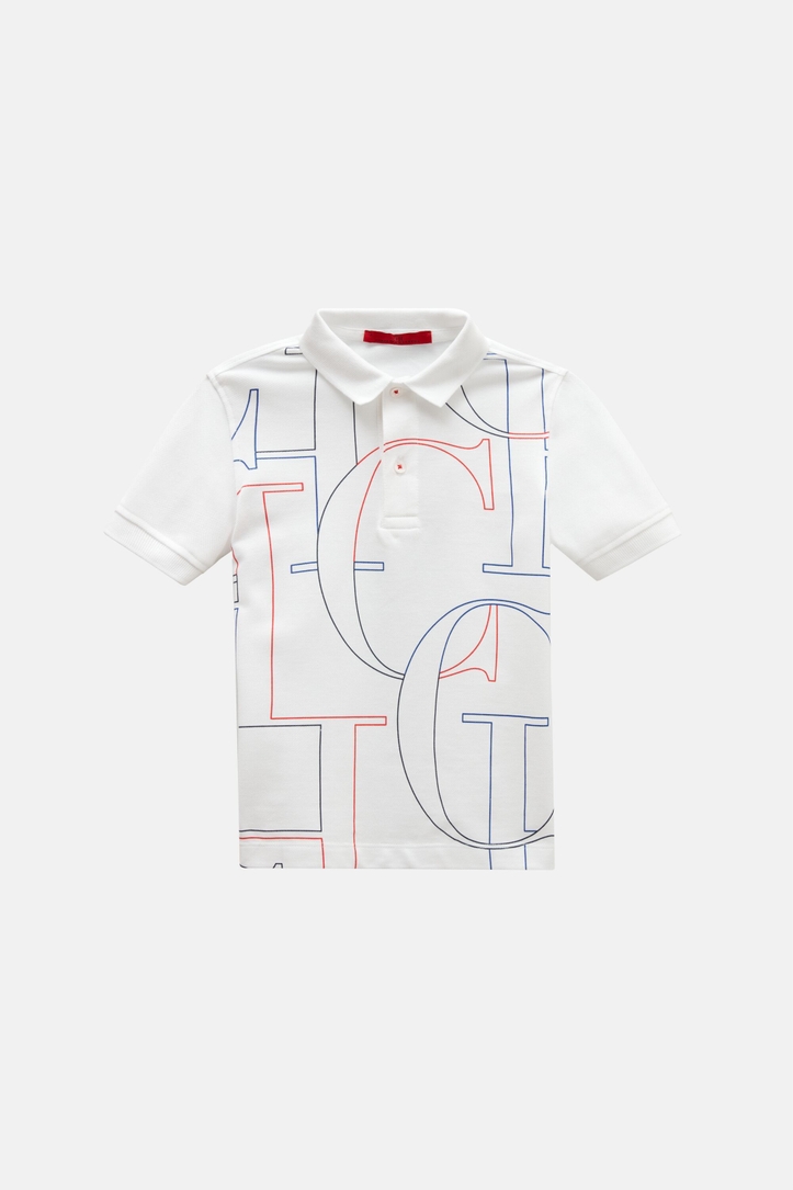 CH Print Piqué Polo Shirt