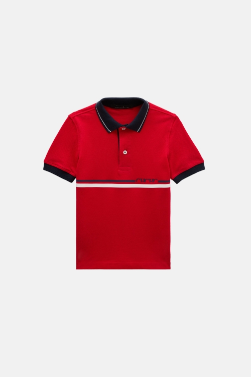 CH PRINT PIQUÉ POLO SHIRT