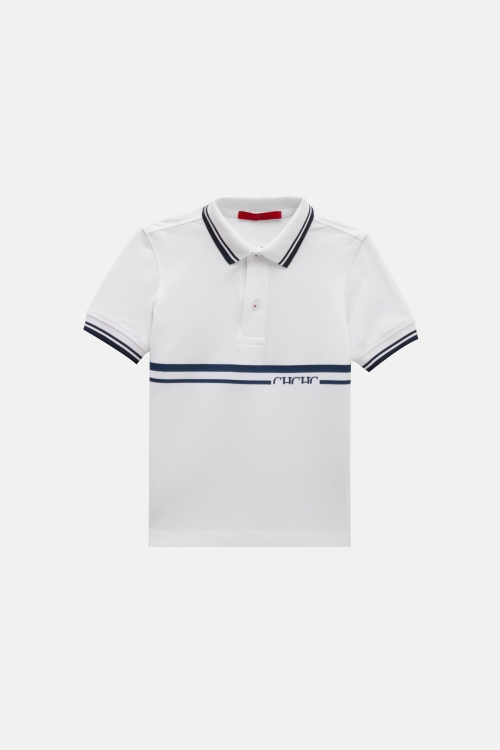 CH PRINT PIQUÉ POLO SHIRT