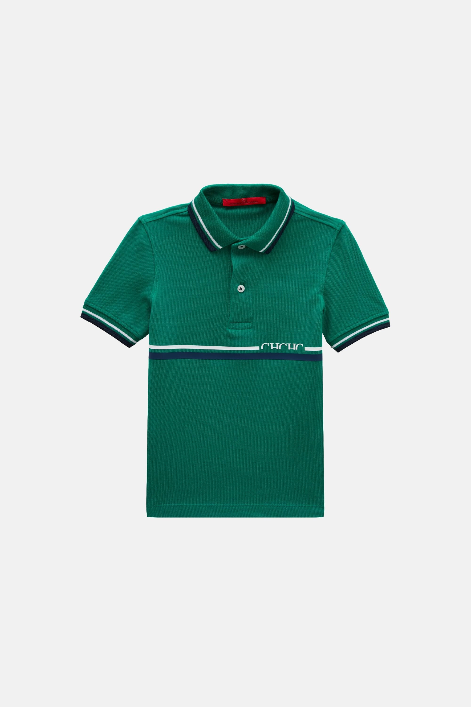 CH Print Piqué Polo Shirt