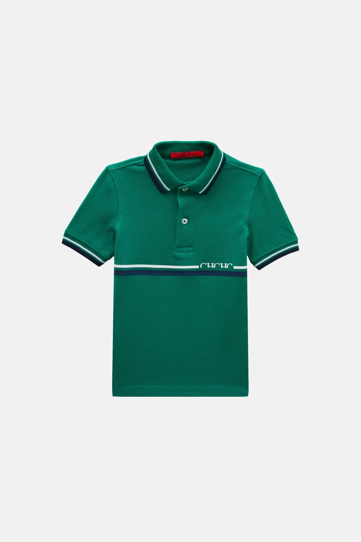CH Print Piqué Polo Shirt