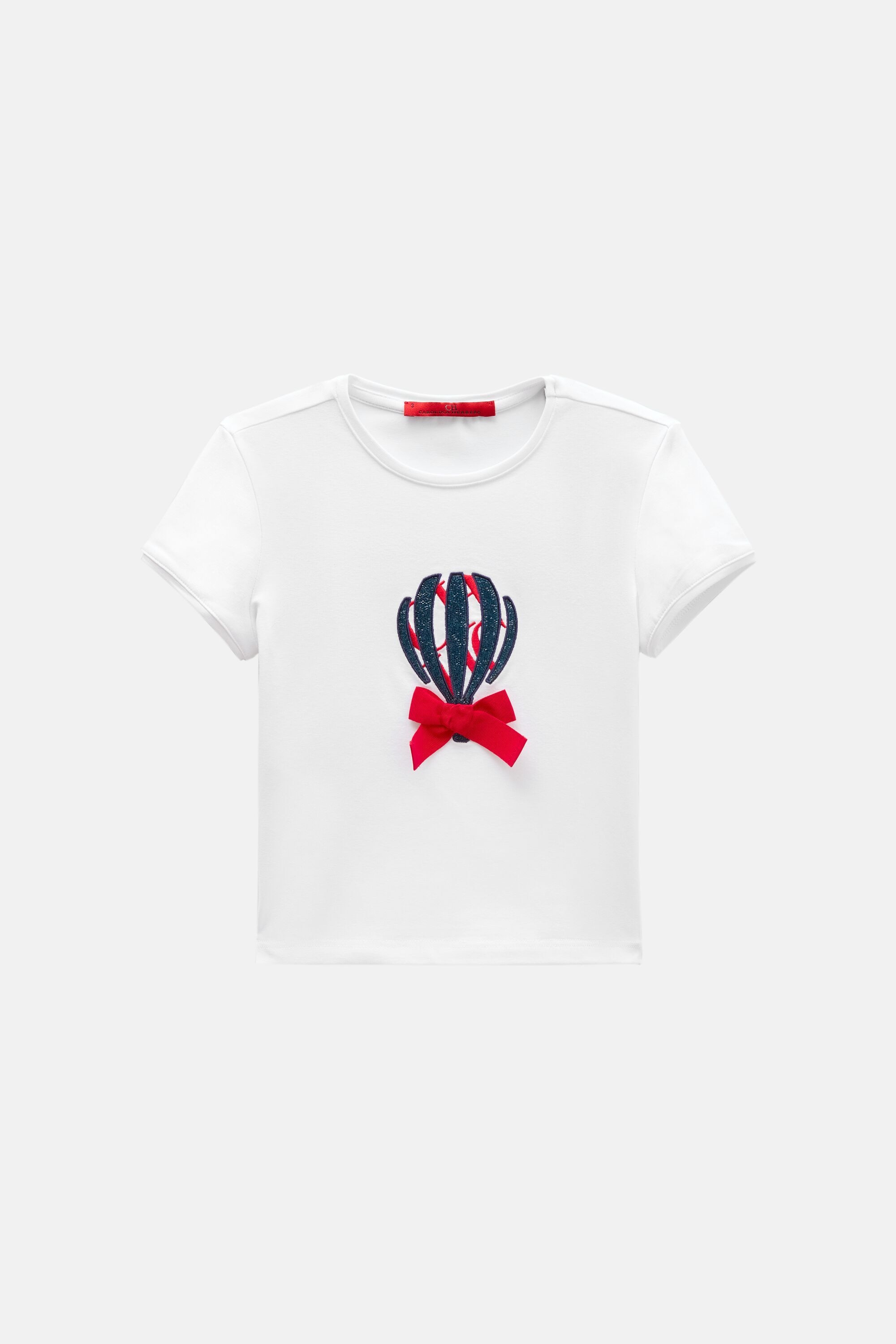 Camiseta Bordado Globo