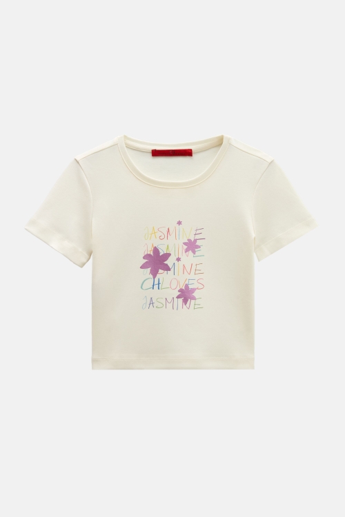 CAMISETA CON ESTAMPADO JASMINE