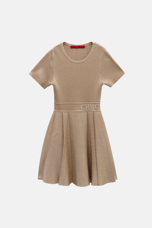 JACQUARD KNIT DRESS