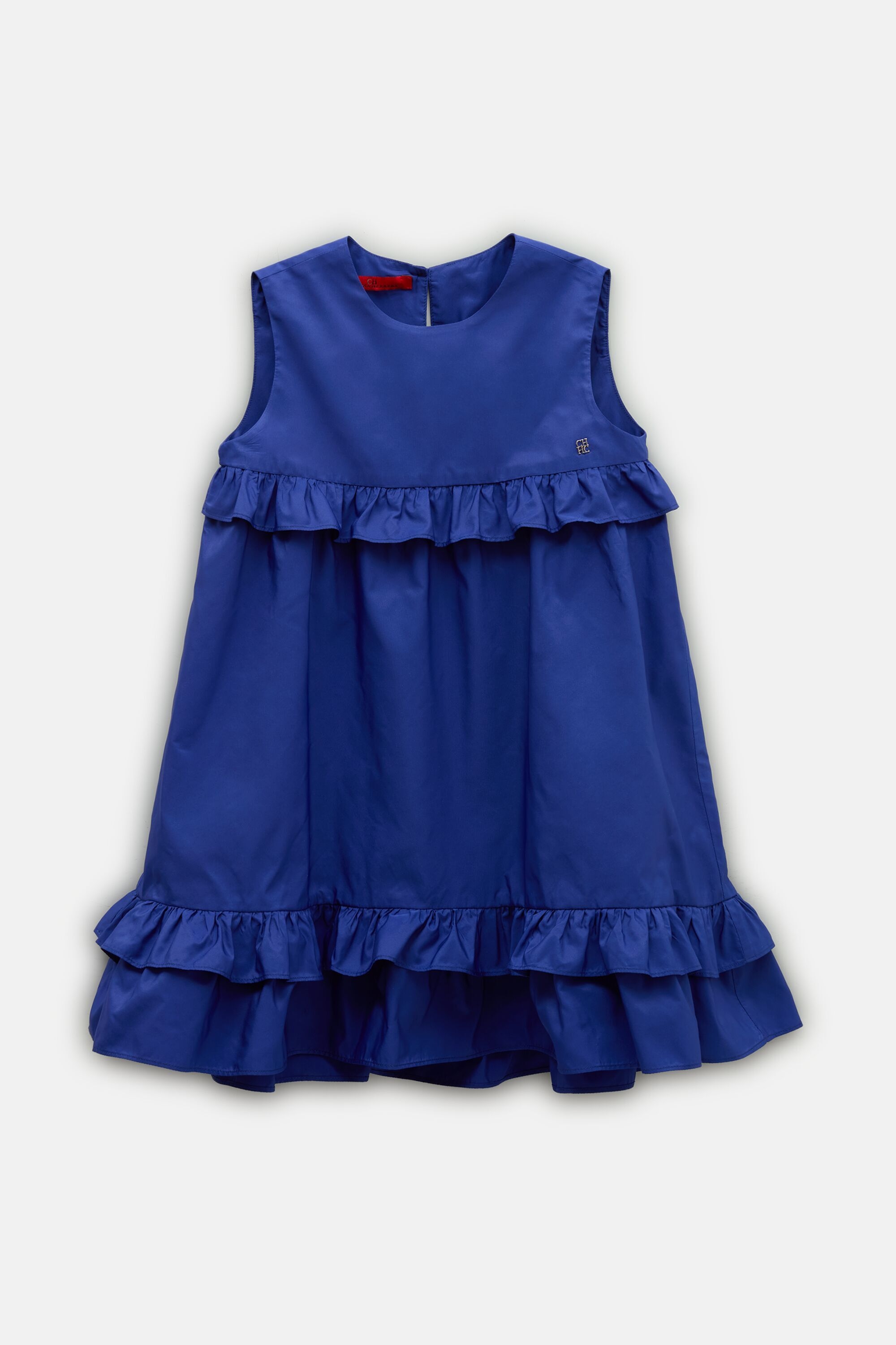 Taffeta Asymmetric A-Line Dress