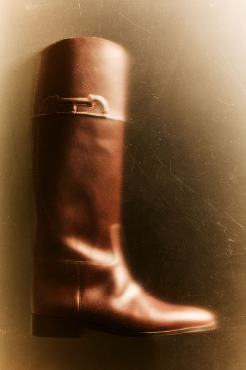 DOMA INSIGNIA BOTA PLANA DE PIEL