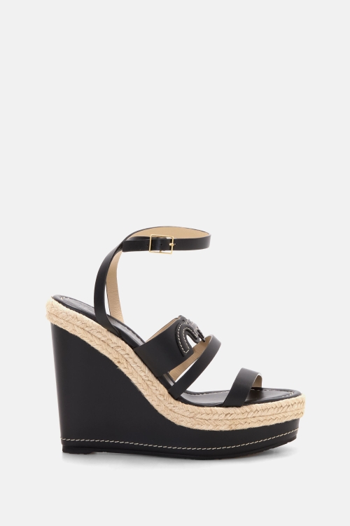 DOMA INSIGNIA 100 LEATHER WEDGES