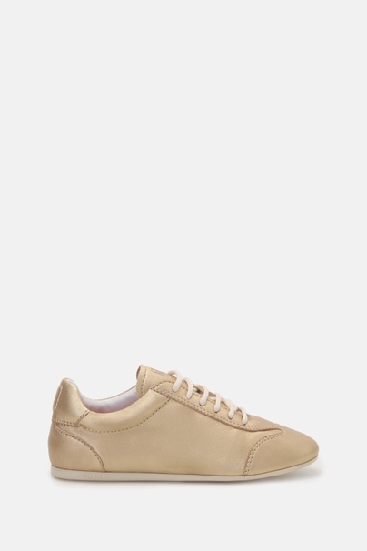 Blasón Leather Sneakers - GOLD