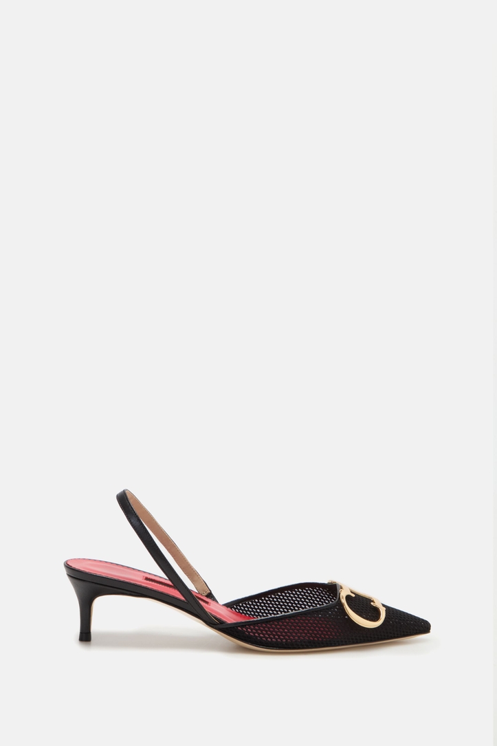 Initials Insignia 45 Mesh Slingback Pumps