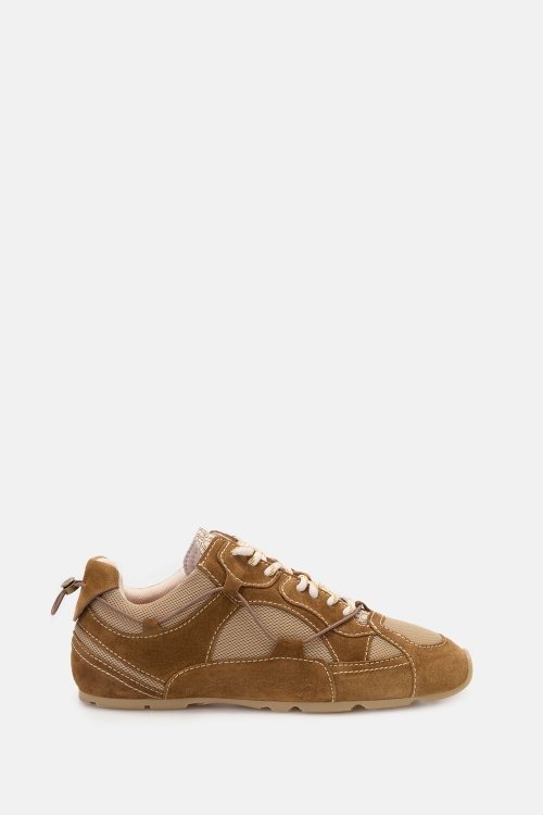 CHARAMBA LEATHER AND MESH RUNNERS