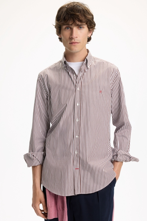 CANDY STRIPE POPLIN SHIRT