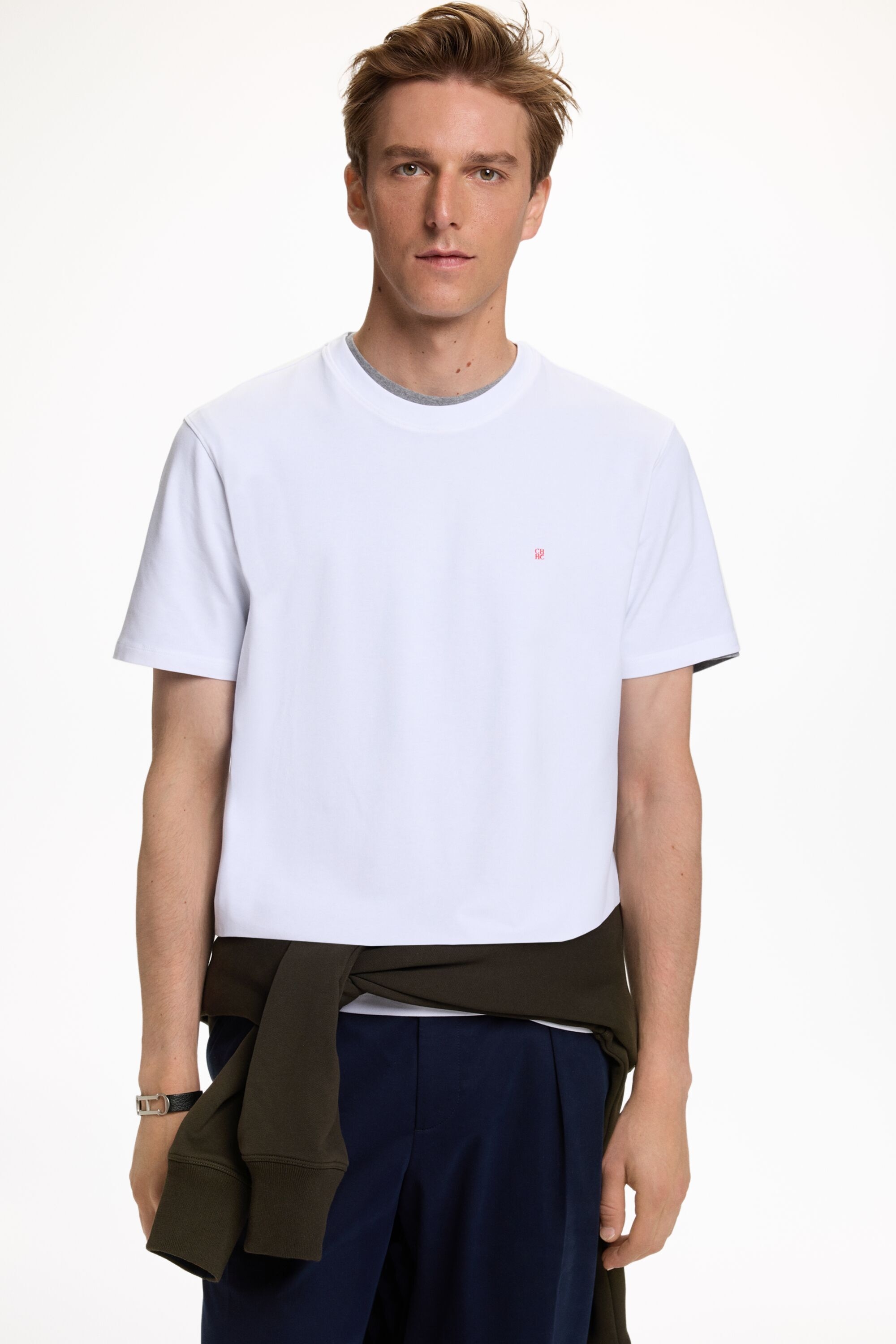 Camiseta de Algodón Stretch