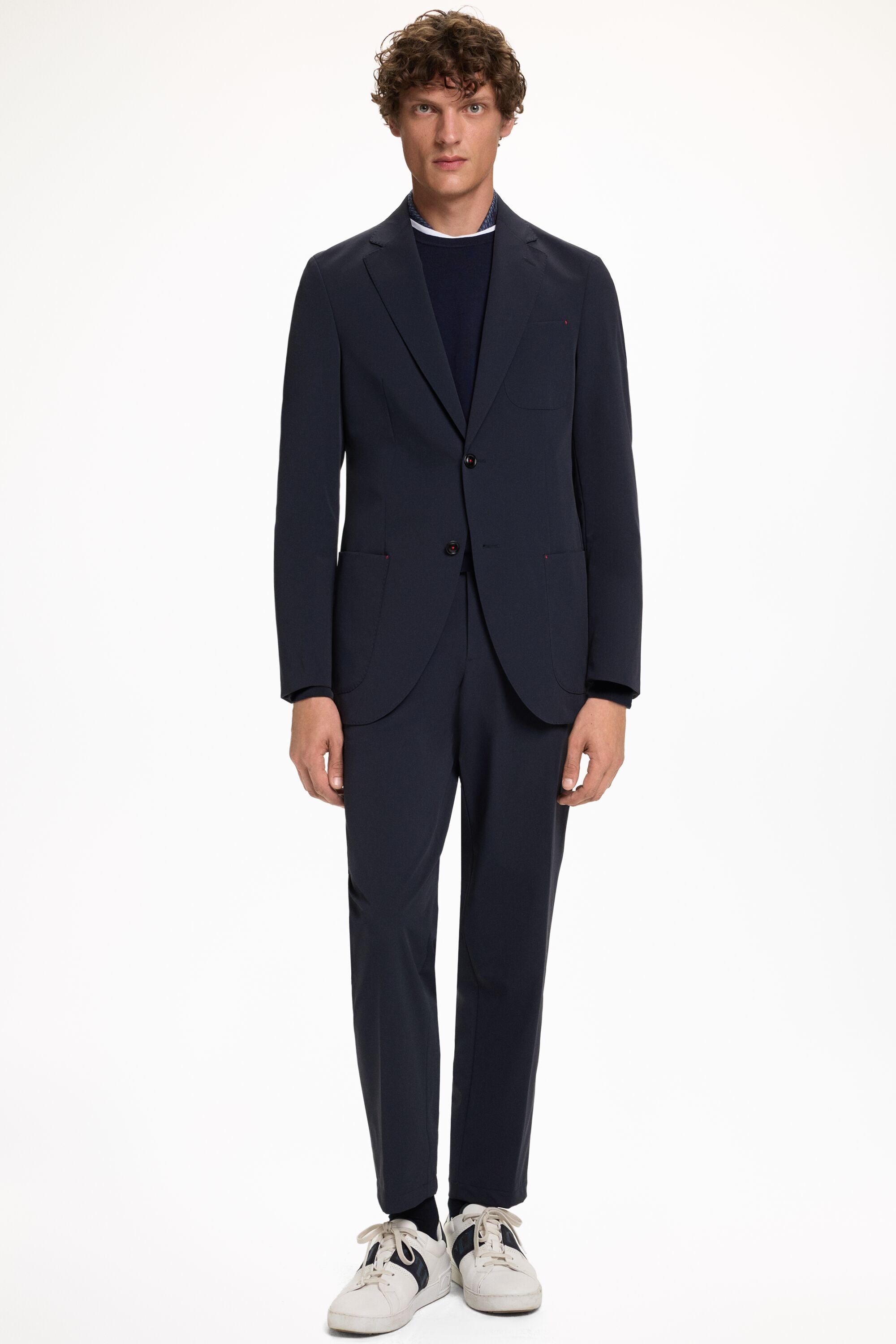 Rich I 】 COVER BALMACAAN COAT NAVY GORE-TEX Balmacaan Coat Navy