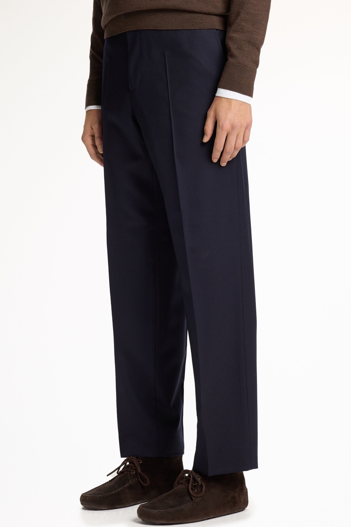 Wool Flannel Relaxed Fit Pants