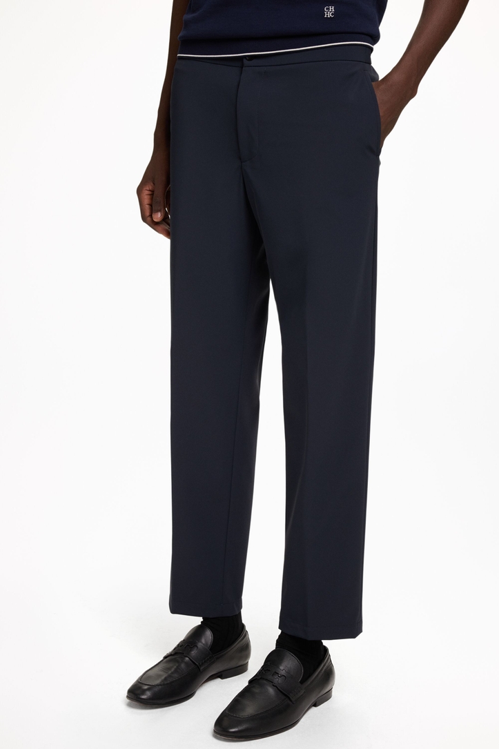 Technical Nylon Relaxed Fit Suit Pants