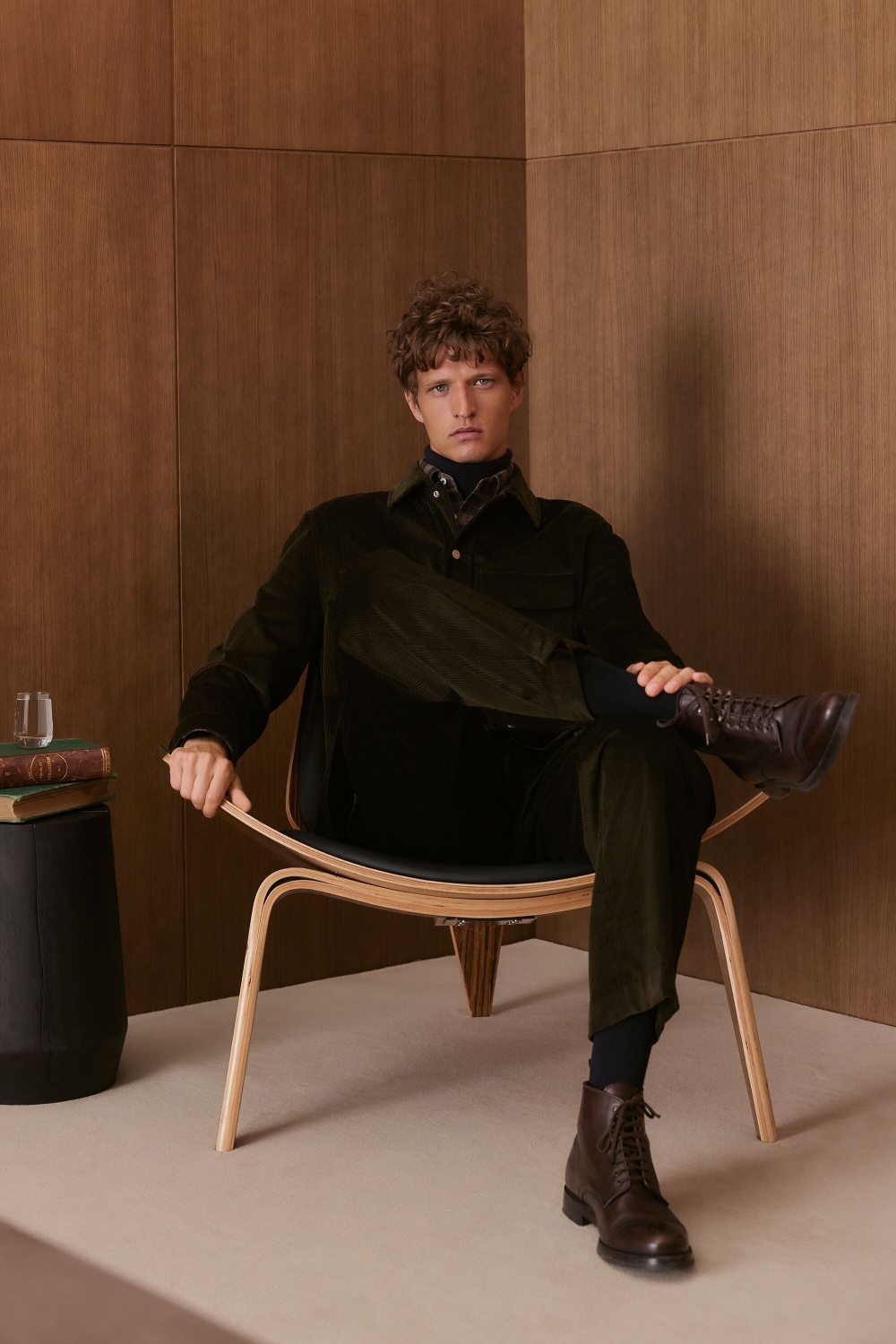 CORDUROY RELAXED FIT PANTS