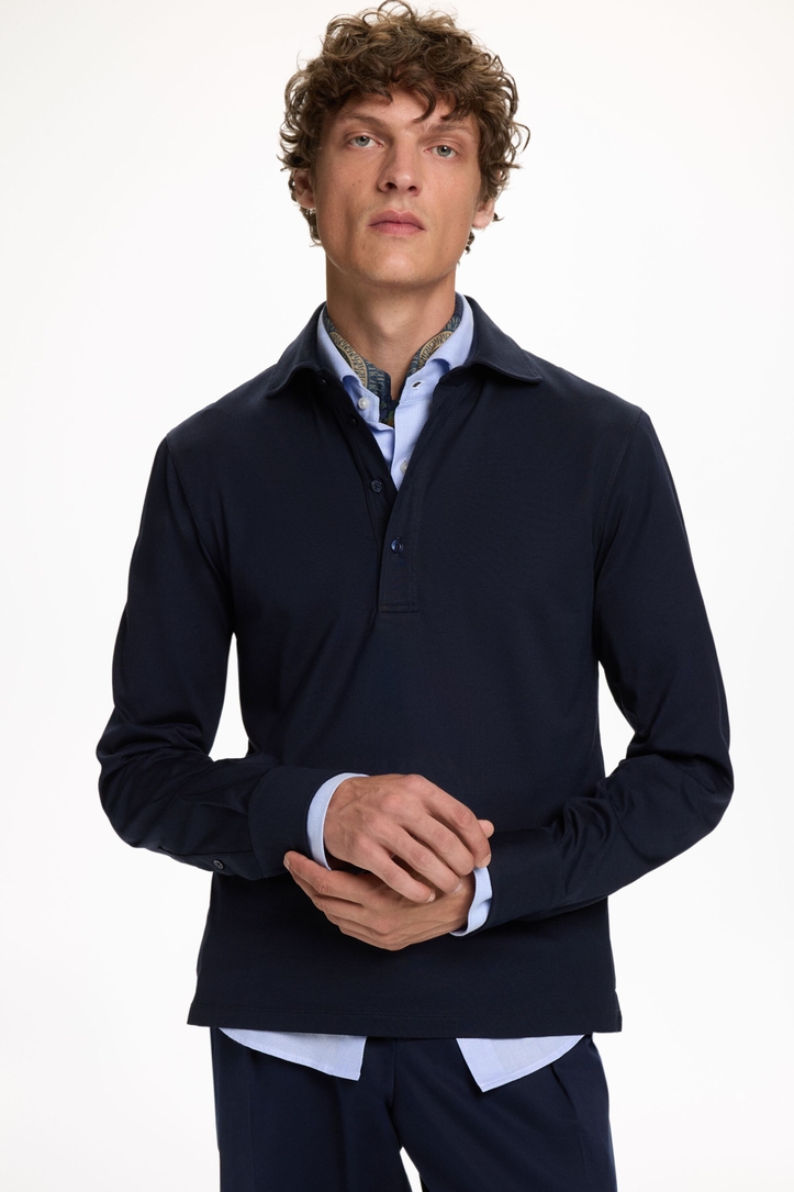 Jersey Half-Placket Shirt