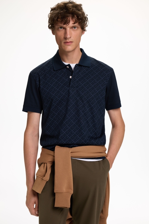 CH2020 PRINT JERSEY POLO