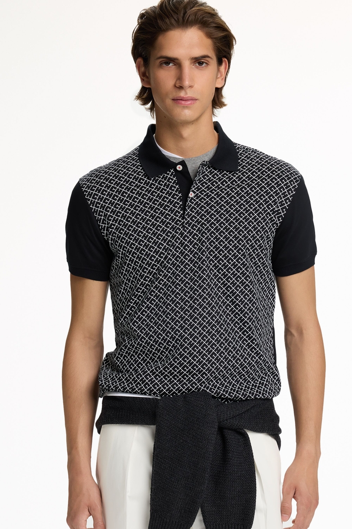 CH2020 Print Jersey Polo Shirt