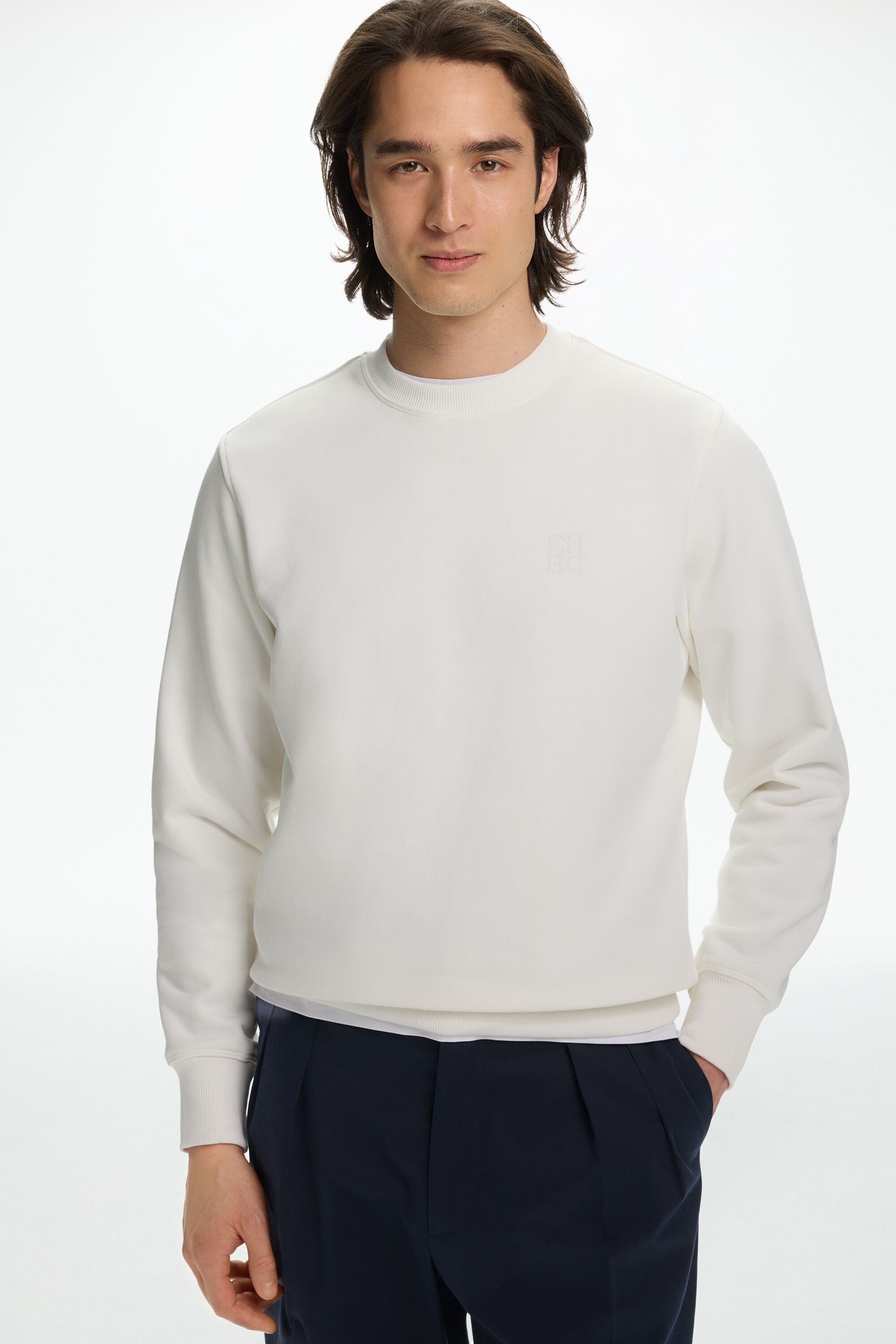 CH Embossed Sweatshirt