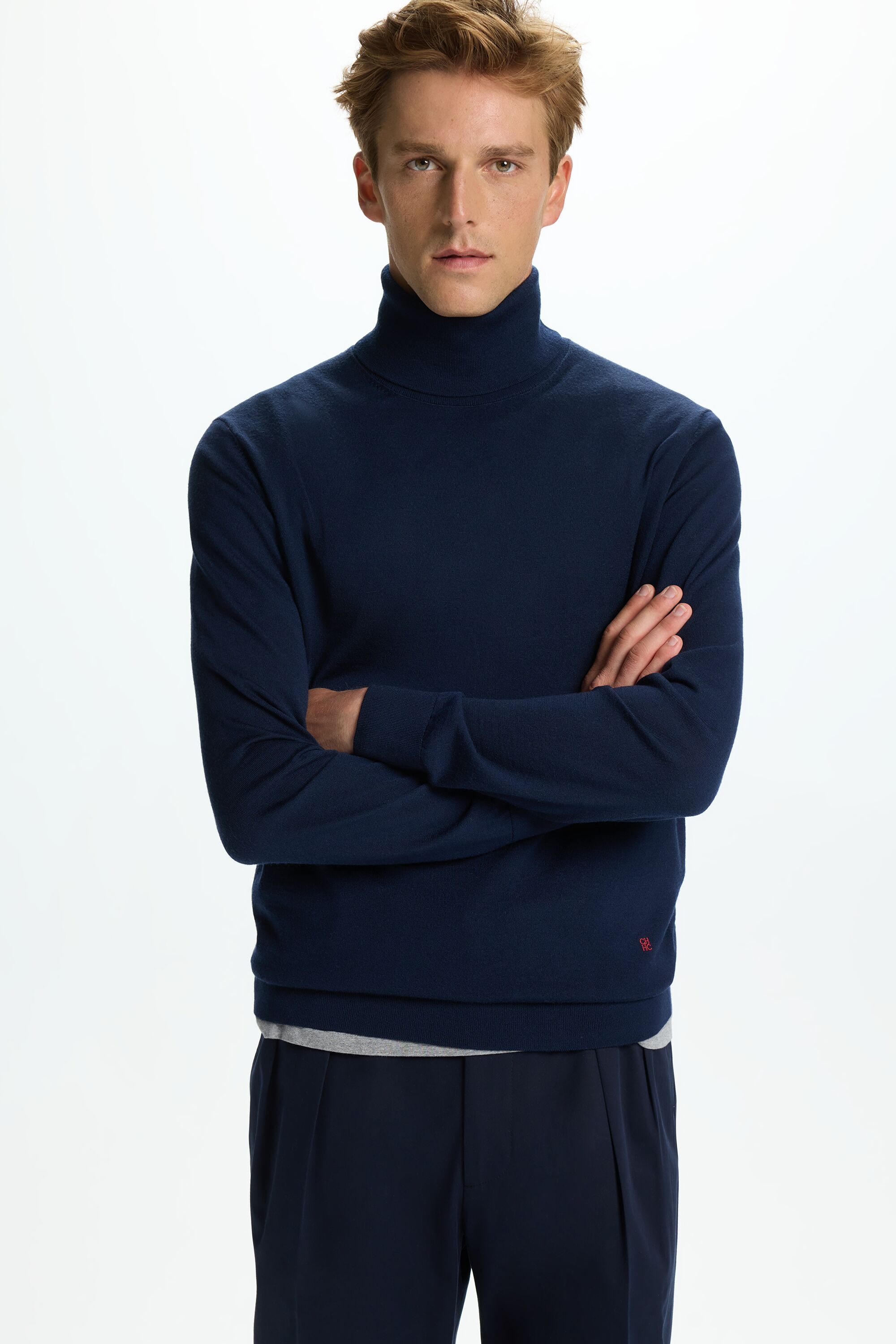 Merino Wool Turtleneck Sweater