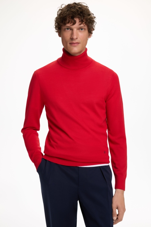 MERINO WOOL TURTLENECK SWEATER