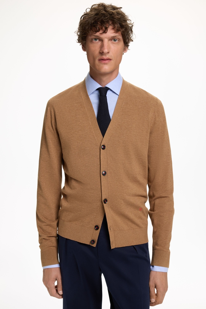 Gassed Cotton Cardigan