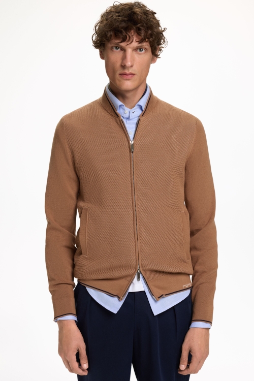 CH COTTON BOMBER CARDIGAN