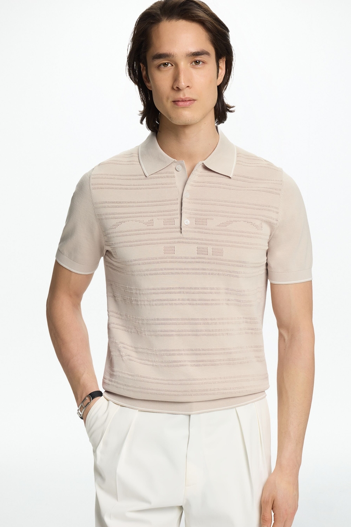 Polo de Punto con Estructura CH