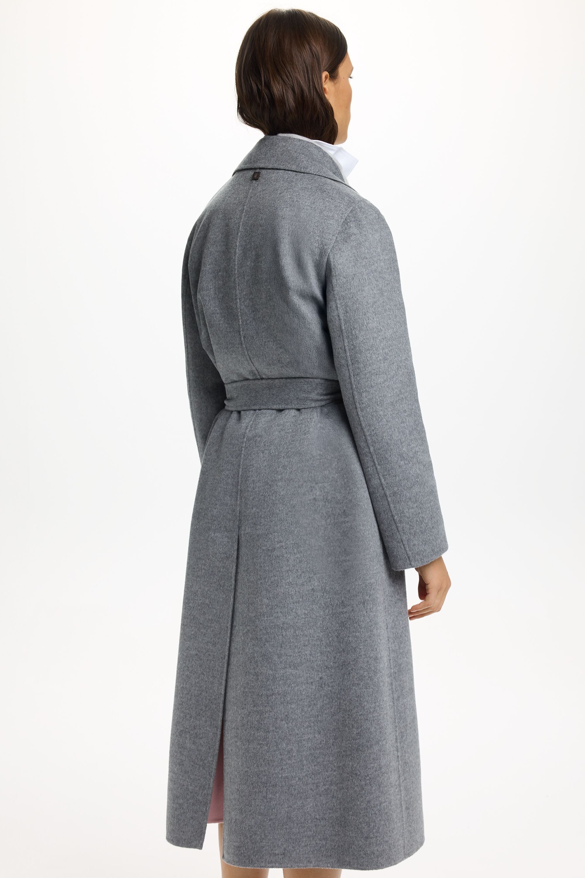 Double-Faced Wool Double-Breasted Coat