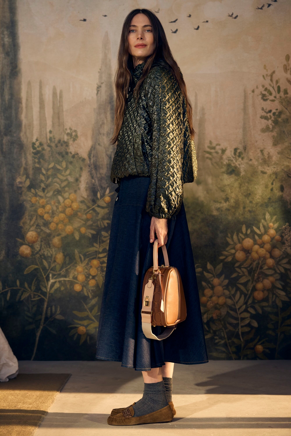 HOODED CLOQUÉ JACKET