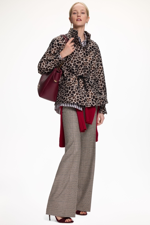 JACQUARD A-LINE JACKET