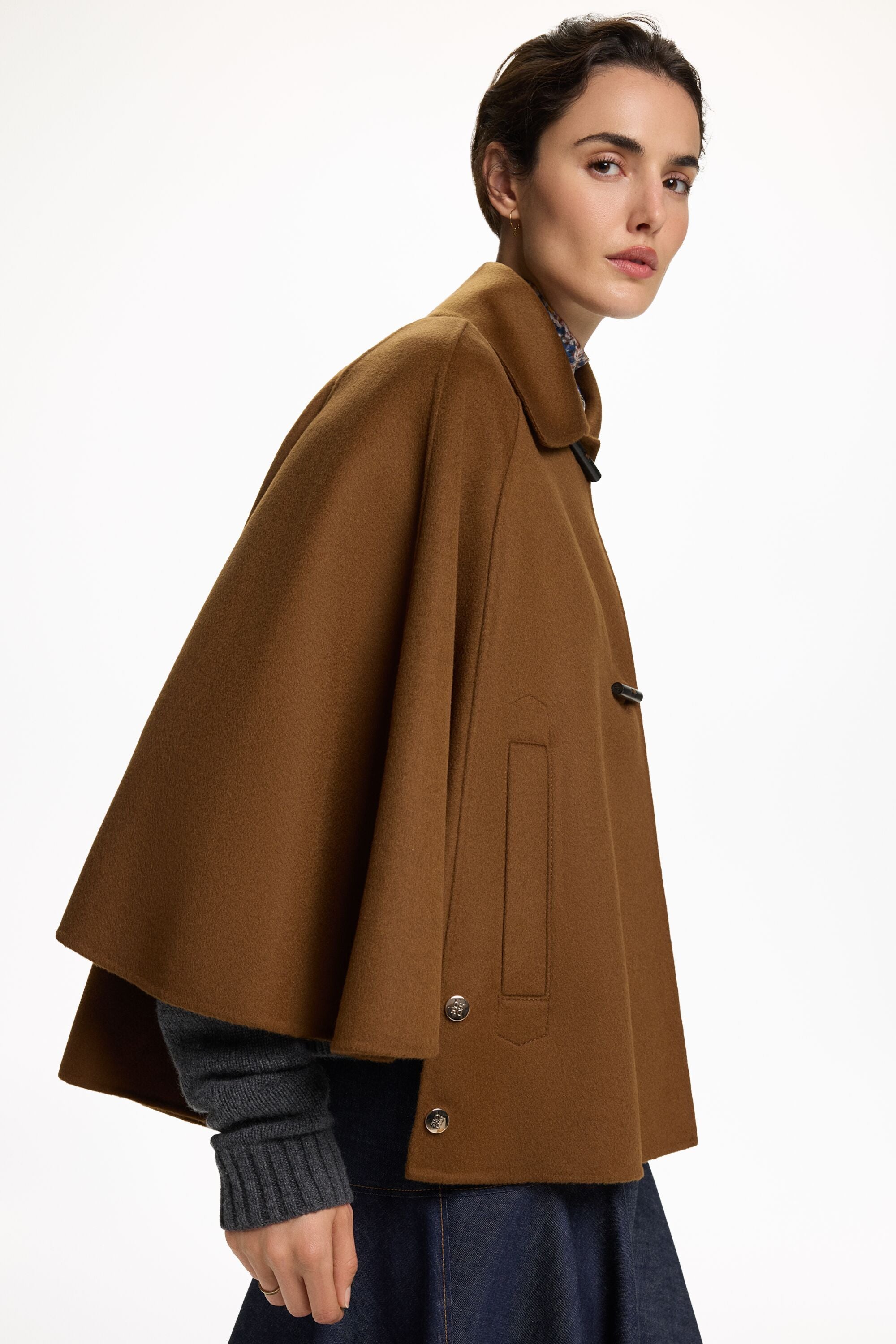Double-Faced Wool Coat camel - CH Carolina Herrera France