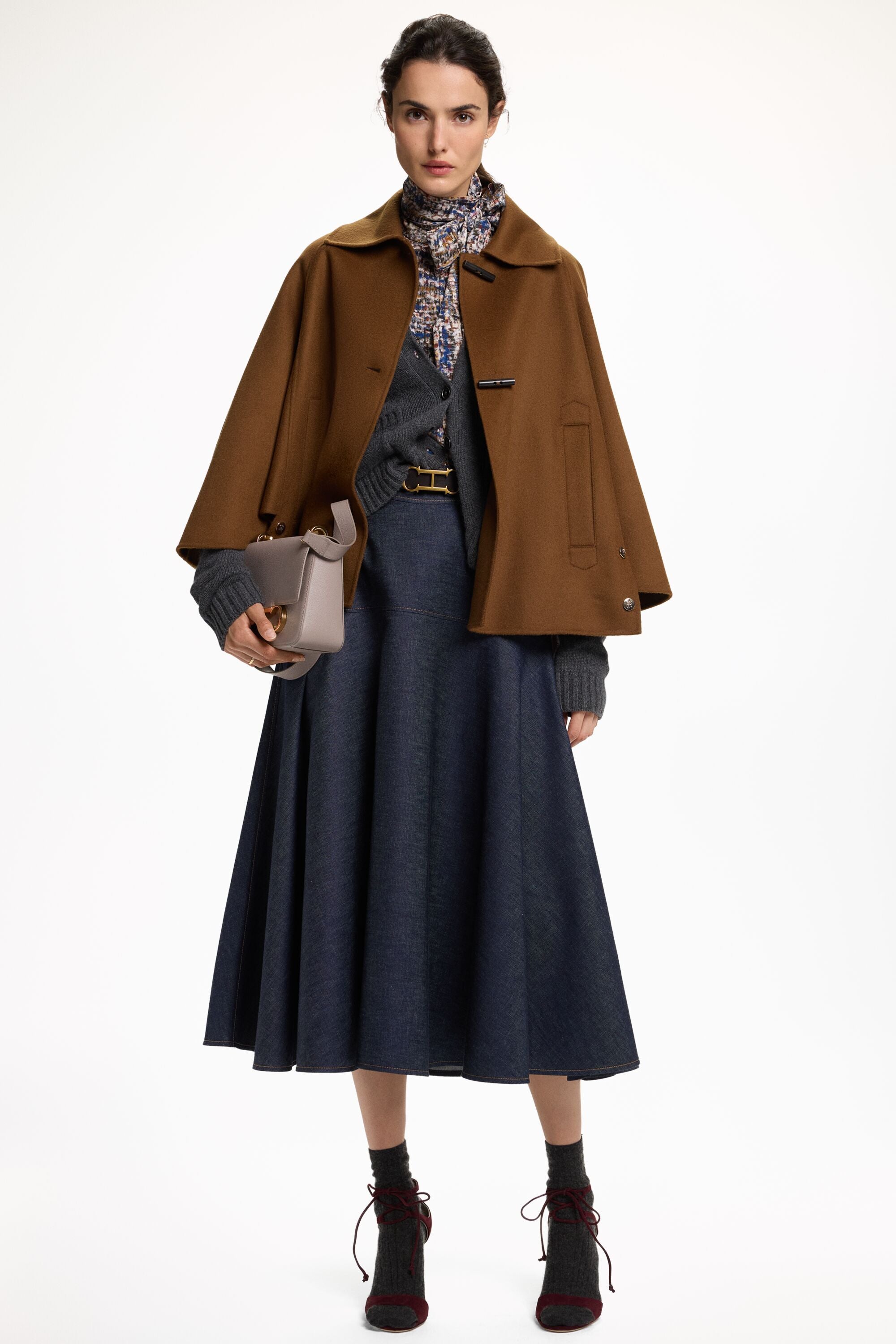 Double-Faced Wool Coat camel - CH Carolina Herrera United States