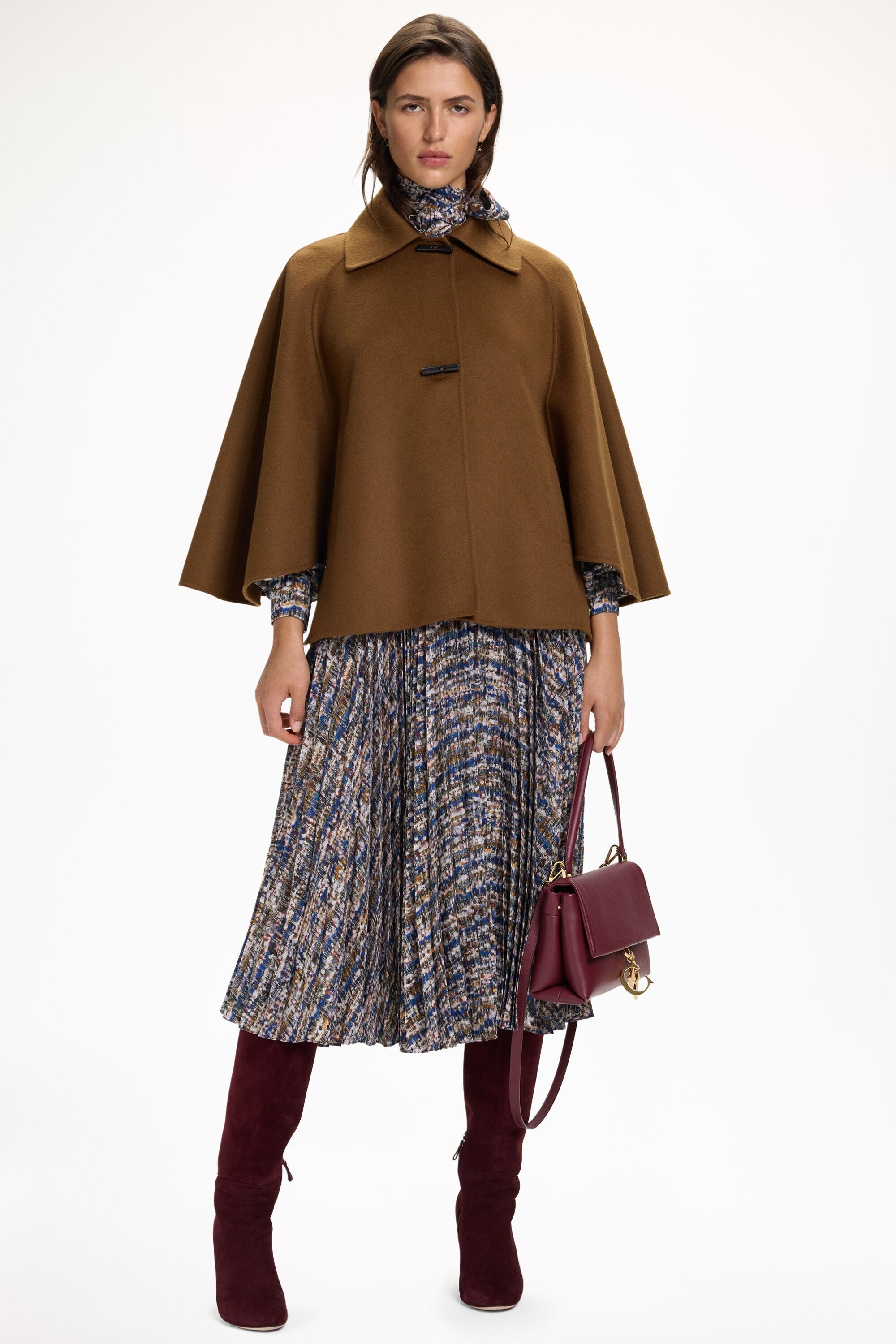 Double-Faced Wool Coat camel - CH Carolina Herrera United States