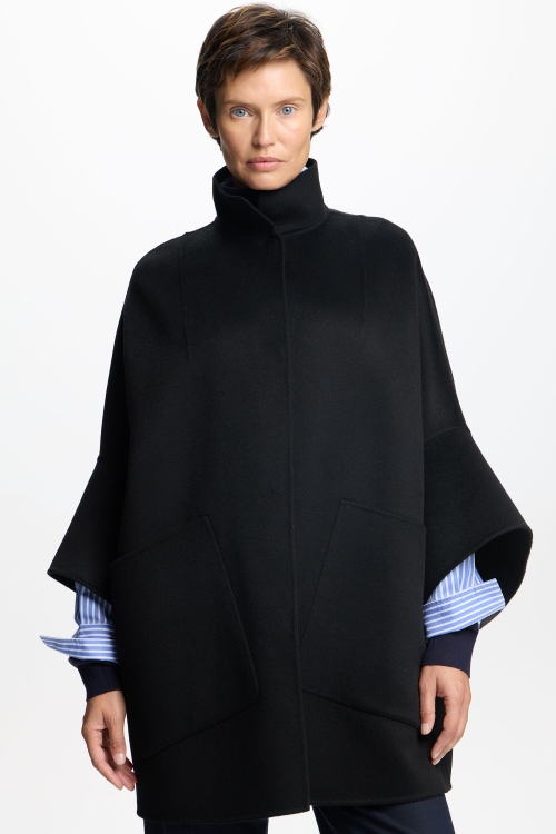 DOUBLE-FACED WOOL OVERSIZE COAT