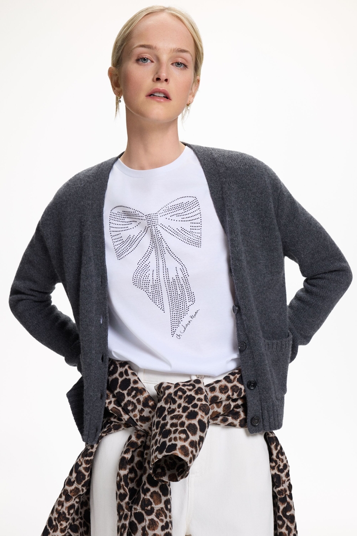 T-Shirt with Strass Crystals