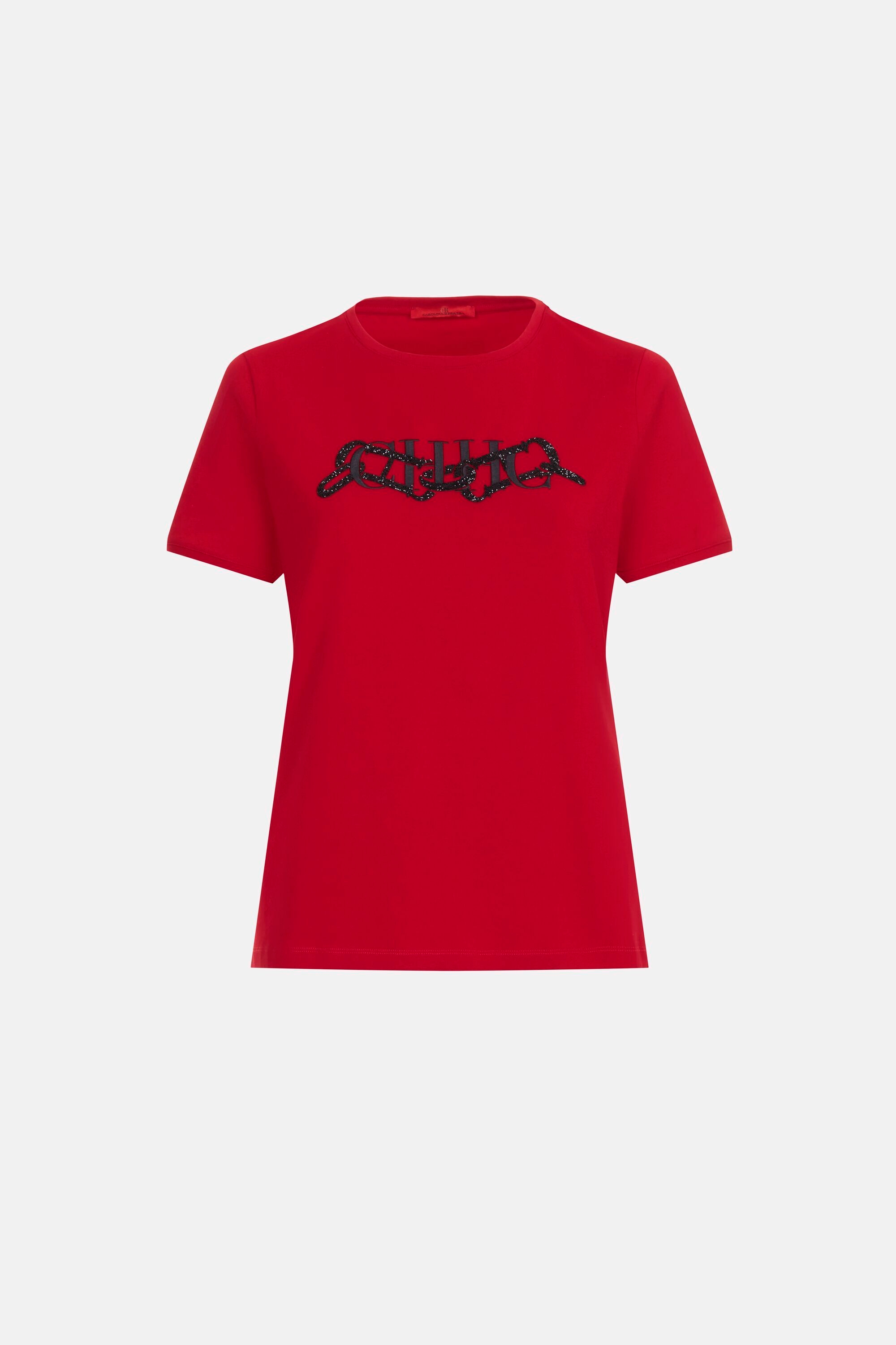 CH T-Shirt with Embroidery and Crystals