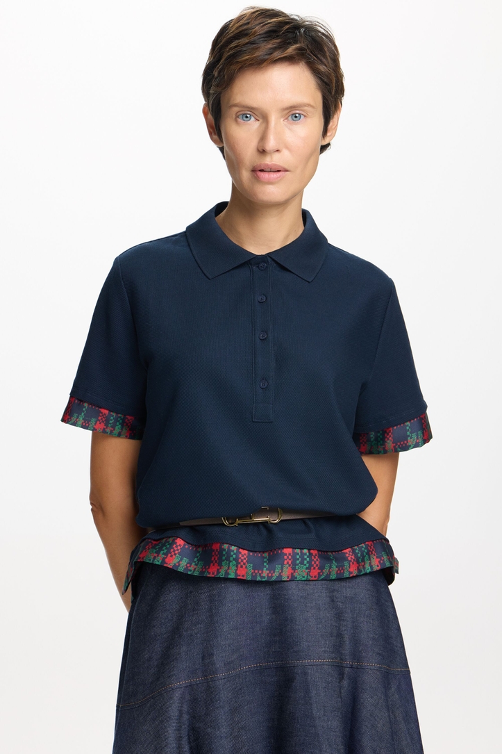 Polo Recto Doble de Piqué CHartan
