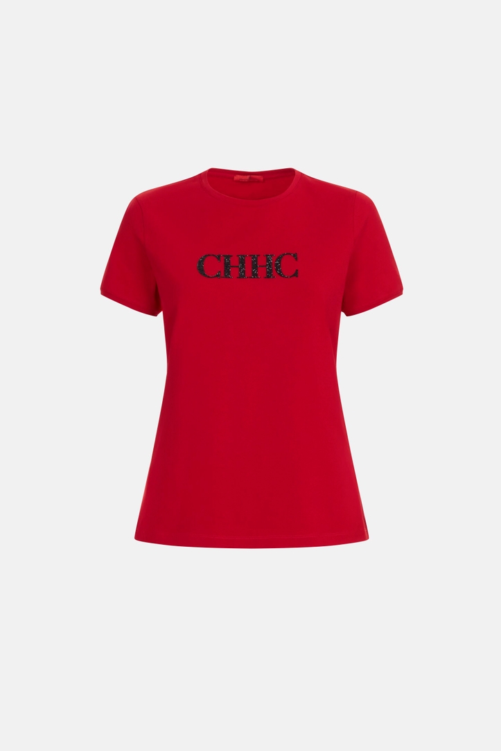 CH T-Shirt with Crystals