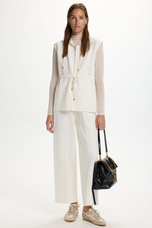 CH2020 JACQUARD STRAIGHT-LEG PANTS