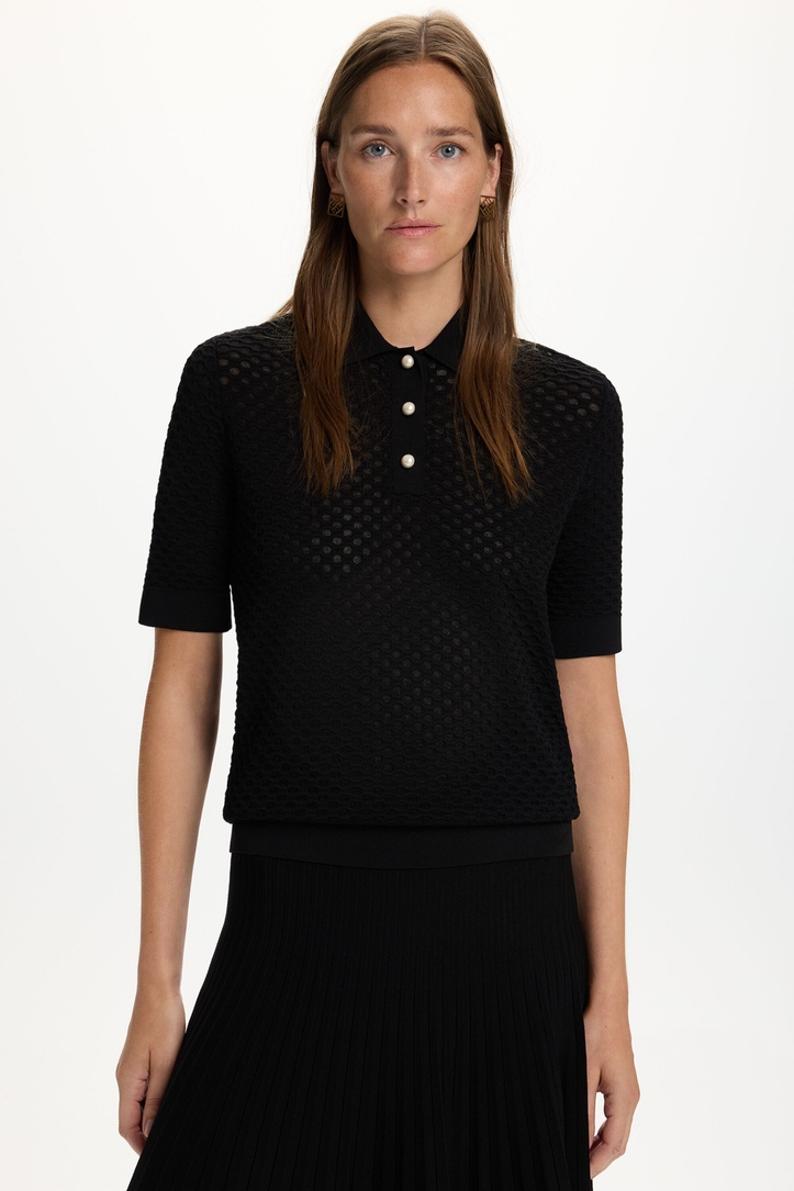 Polo de Punto con Textura